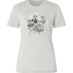 super.natural - Women's Orchid Bio Jersey Tee - Merinoshirt