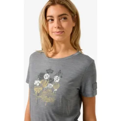 super.natural - Women's Orchid Bio Jersey Tee - Merinoshirt