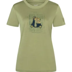 super.natural - Women's Racing Dachshund Bio Jersey Tee - Merinoshirt