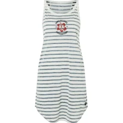 super.natural - Women's Relax Hibiskus Stripe Dress - Kleid^ Alltagsbekleidung