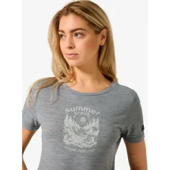 Outlet - Women's Summer Break Tee - Merinoshirt Alltagsbekleidung|Shirts, Hemden & Longsleeves