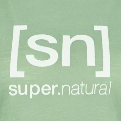 super.natural - Women's The Essential Logo Tee - Merinoshirt
