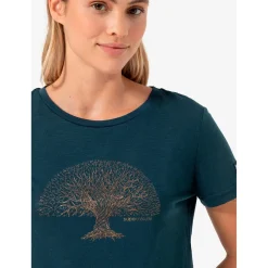 super.natural - Women's Tree of Knowledge Tee - Merinoshirt