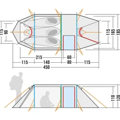 Discount - Polar 3 - 3-Personen Zelt Trekkingzelte|Trekkingausrüstung