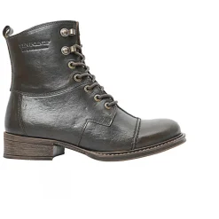 New - Women's Pandora Lace Boots Tanned Leather - Freizeitstiefel Freizeitstiefel