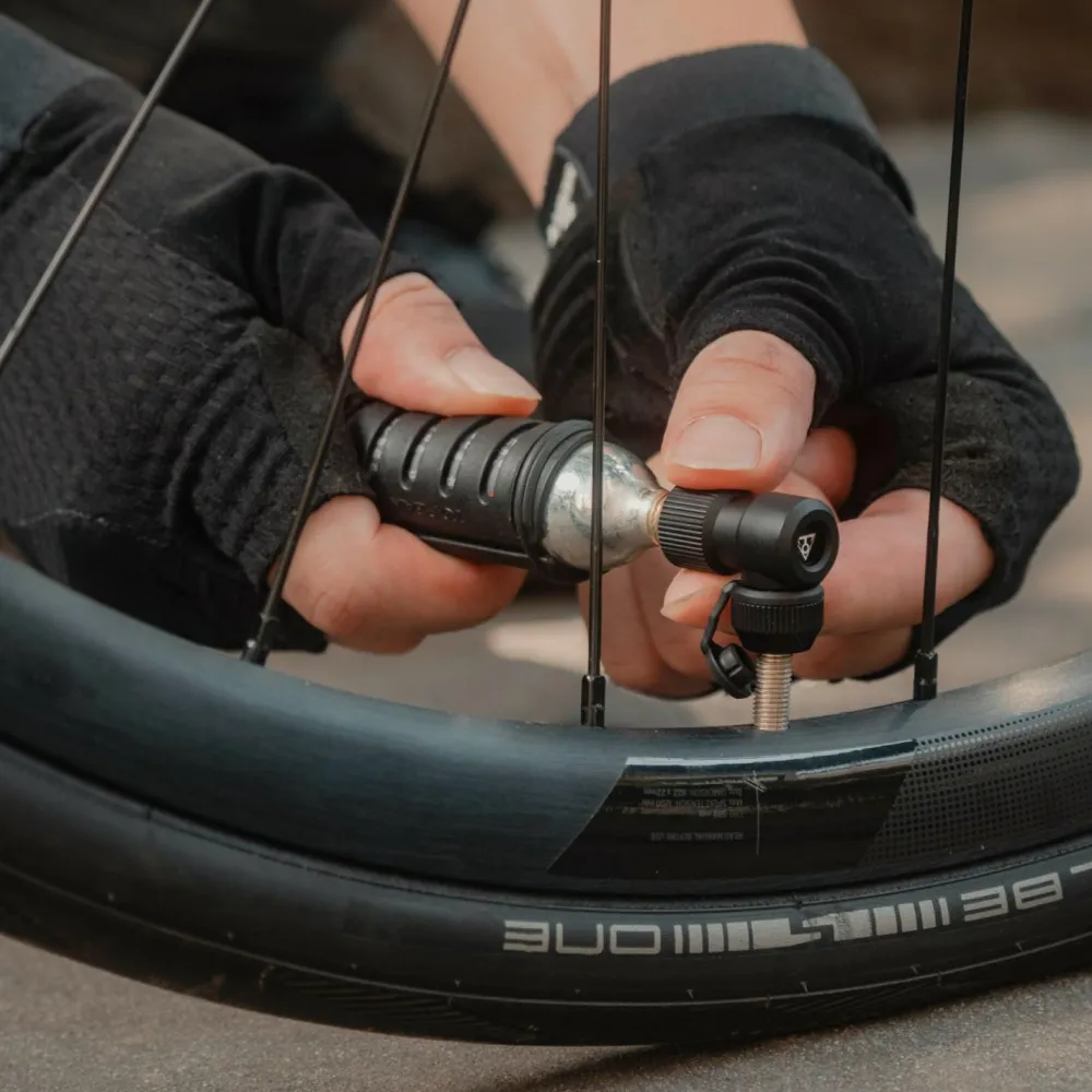 Topeak - Nano AirBooster L - CO2-Pumpe^ Fahrradzubehör|Fahrradpumpen