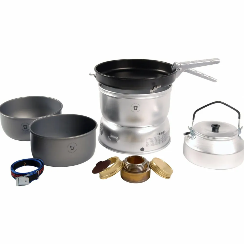 Best - 25-0 Spiritus Sturmkocher mit Wasserkocher - Spirituskocher Trekkingausrüstung|Outdoor-Küche