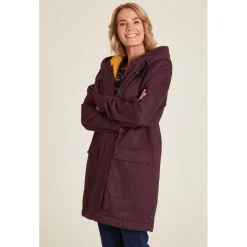 - Women's Gefütterte Jacke aus Twill Pocket - Mantel><noscript><img width=