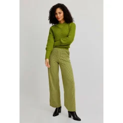 Tranquillo - Women's Gestrickte Hose im Retro-Look - Freizeithose^ Hosen|Alltagsbekleidung