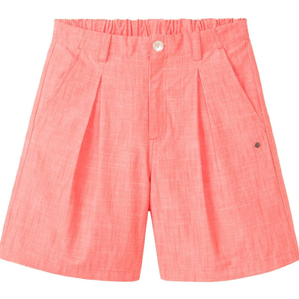 - Women's High Waist Shorts in Leinenoptik - Shorts>Tranquillo Outlet