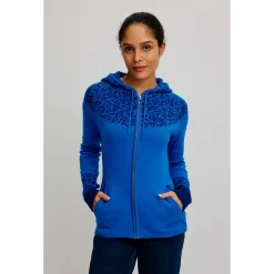 Tranquillo - Women's Jaquard-Strickjacke - Freizeitjacke