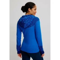 Tranquillo - Women's Jaquard-Strickjacke - Freizeitjacke