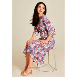 Outlet - Women's Midikleid aus Ecovero Viskose - Kleid Alltagsbekleidung