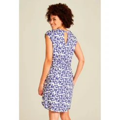 Tranquillo - Women's Tailliertes Ecovero Kleid - Kleid