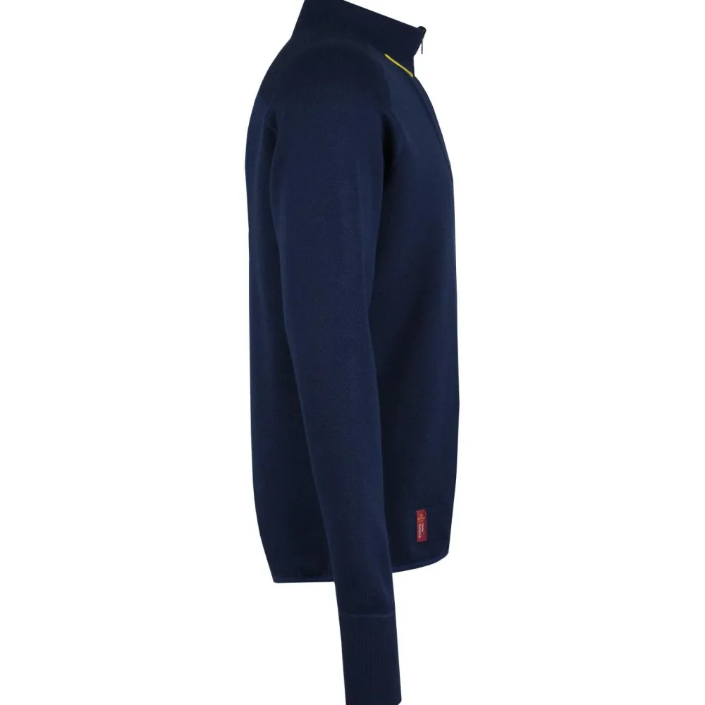 - Pullover Mit Zip - Merinopullover>Transhumance Sale