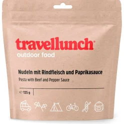 New - Nudeln mit Rindfleisch und Paprikasauce Trekkingausrüstung|Outdoor Lebensmittel