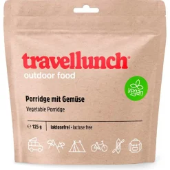 Travellunch - Porridge mit Gemüse laktosefrei & vegan^ Trekkingausrüstung|Outdoor Lebensmittel