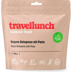 Travellunch - Veggie-Bolognese mit Pasta - Vegetarisch^ Trekkingausrüstung|Outdoor Lebensmittel