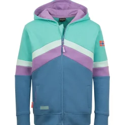 Clearance - Girl's Flekkefjord Jacket - Sweat- & Trainingsjacke Kinder Trekkingbekleidung|Alltagsbekleidung