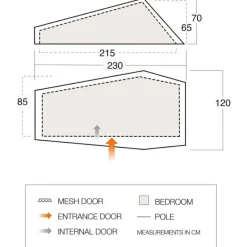 Vango - F10 Neon UL 1 - 1-Personen Zelt