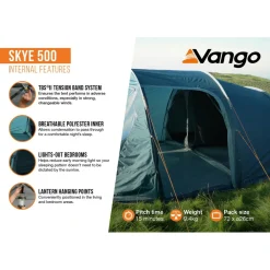 Best - Skye 500 - Gruppenzelt Zelte