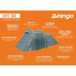 Vango - Skye 300 - 3-Personen Zelt^ Zelte|3-Personen Zelte