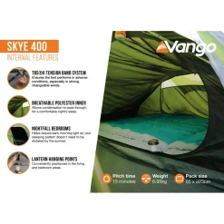 Vango - Skye 400 - 4-Personen Zelt