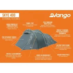 Vango - Skye 400 - 4-Personen Zelt