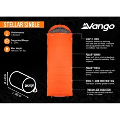 Vango - Stellar Single - Kunstfaserschlafsack