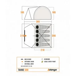 Vango - Tahoe 500 - 5-6 Personen Zelt