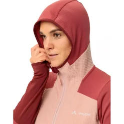 Vaude - Women's Monviso Hooded Grid Fleece Jacket - Fleecejacke