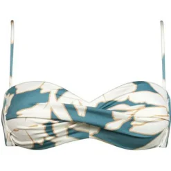 Hot - Women's Floral Abstract Bikini Top - Bikini-Top Bademode