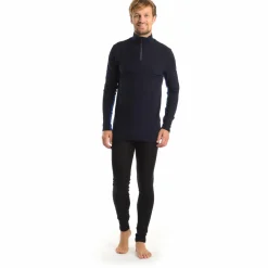 Clearance - Tryvann Colblock Zipup - Merinolongsleeve Trekkingbekleidung|Skibekleidung