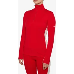 Discount - Women's Voss 1/4-Zip - Merinopullover Skibekleidung|Skipullover