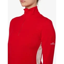 Discount - Women's Voss 1/4-Zip - Merinopullover Skibekleidung|Skipullover