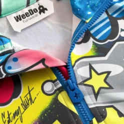 WeeDo - Kid's Cosmo Sprayprint Thermoshirt - Funktionsshirt^Kinder Skibekleidung|Shirts, Hemden & Longsleeves