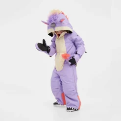 - Kid's Unido Lila Einhorn Schneeanzug - Overall><noscript><img width=
