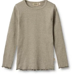 Kinder WHEAT - Kid's Rib T-Shirt L/S Ida - Longsleeve