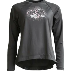 - Women's Braapz Shirt Print L/S - Radtrikot Fahrradbekleidung|Radtrikots